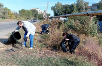 Городские субботники проходят в Астрахани